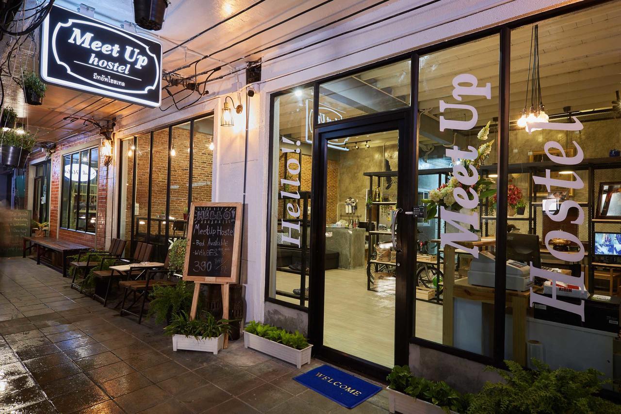 Meet Up Hostel Бангкок Экстерьер фото